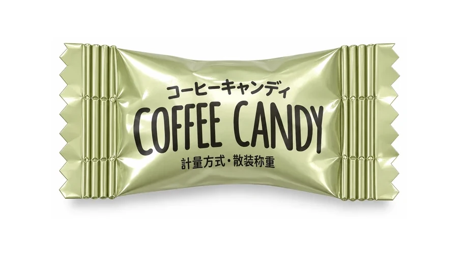 Coconut Milk flavour candy wrapper