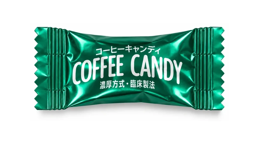 Vanilla flavour candy wrapper